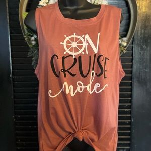 NWOT women’s Vacation cruise tank top shirt